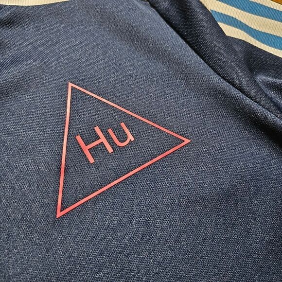 Adidas Pharrell Human Race Track Jacket Women's XS Navy Pink White Soccer Run LE - Picture 5 of 14